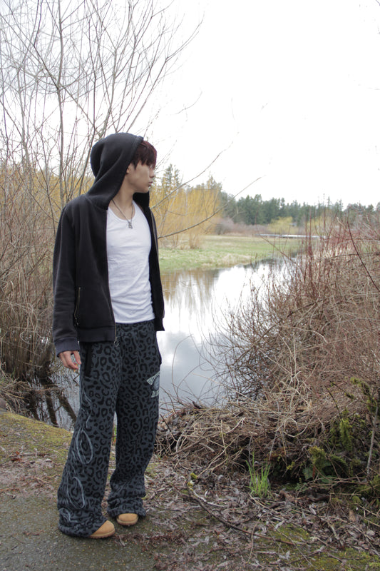 University Leopard Sweats