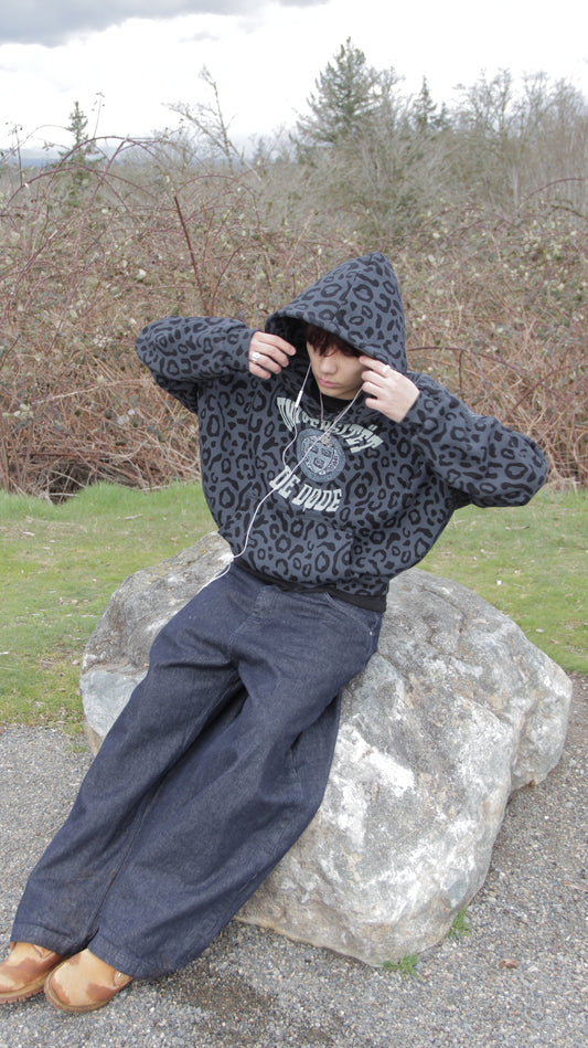 University Leopard Hoodie