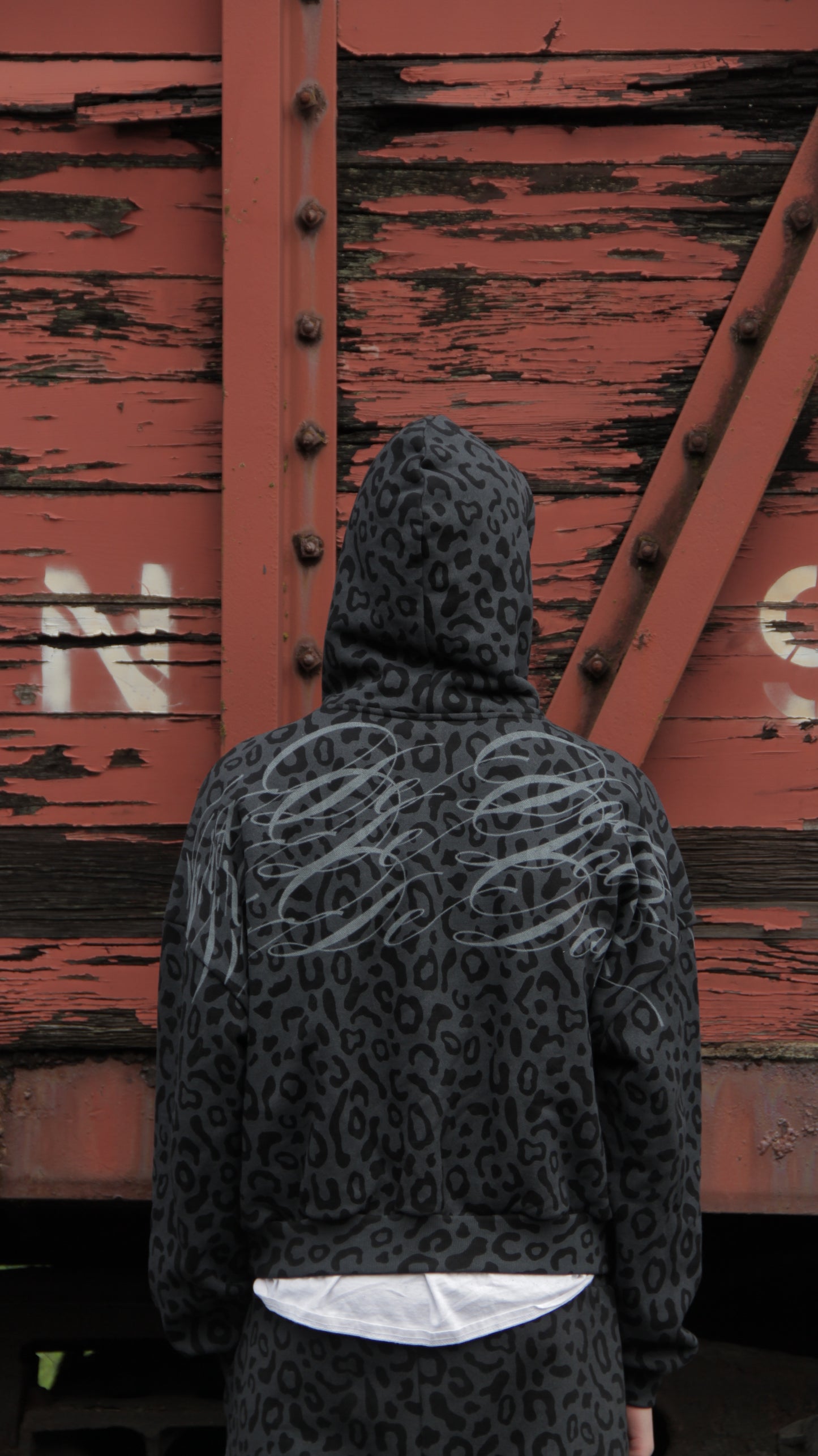 University Leopard Hoodie