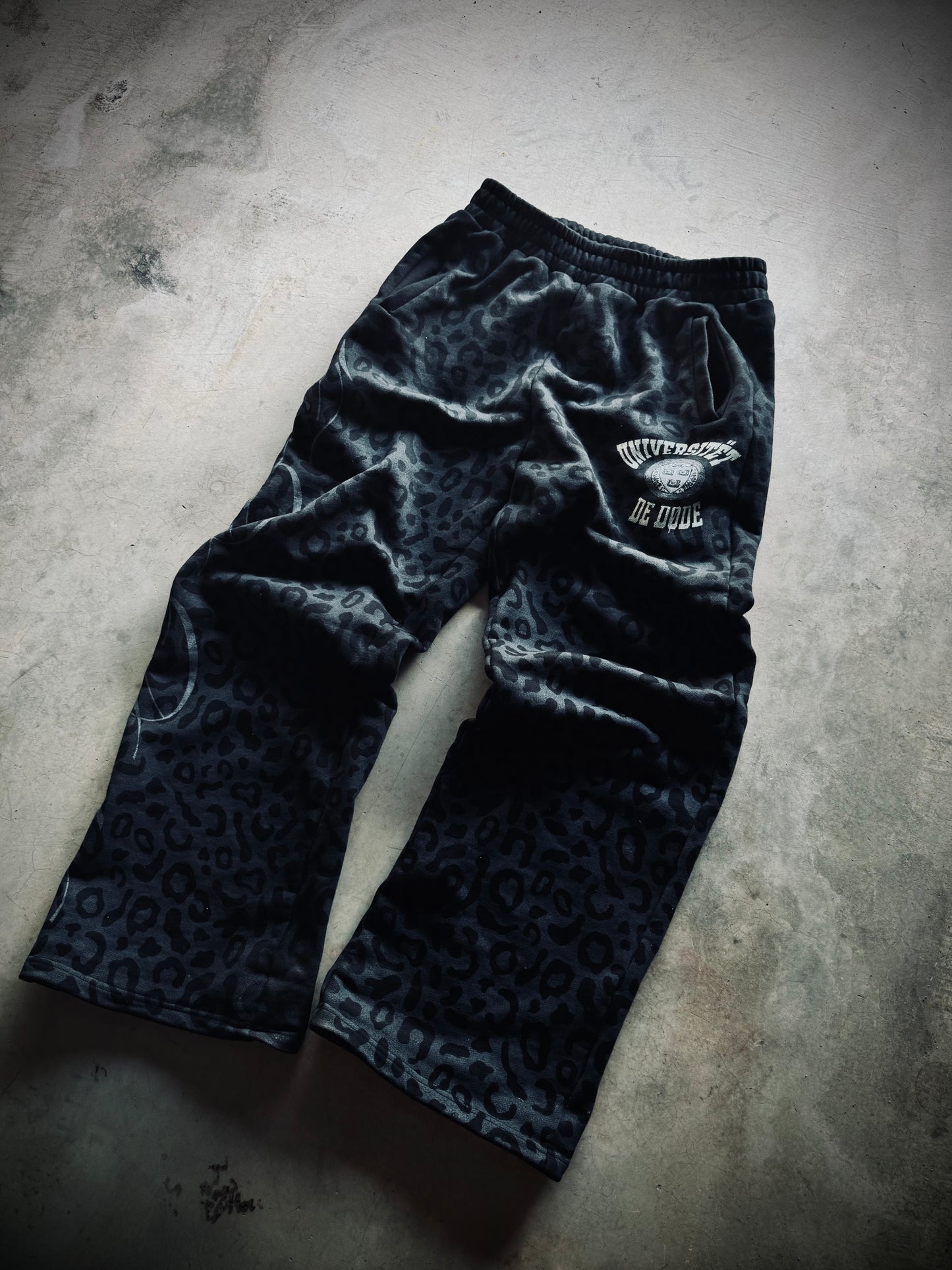 University Leopard Sweats
