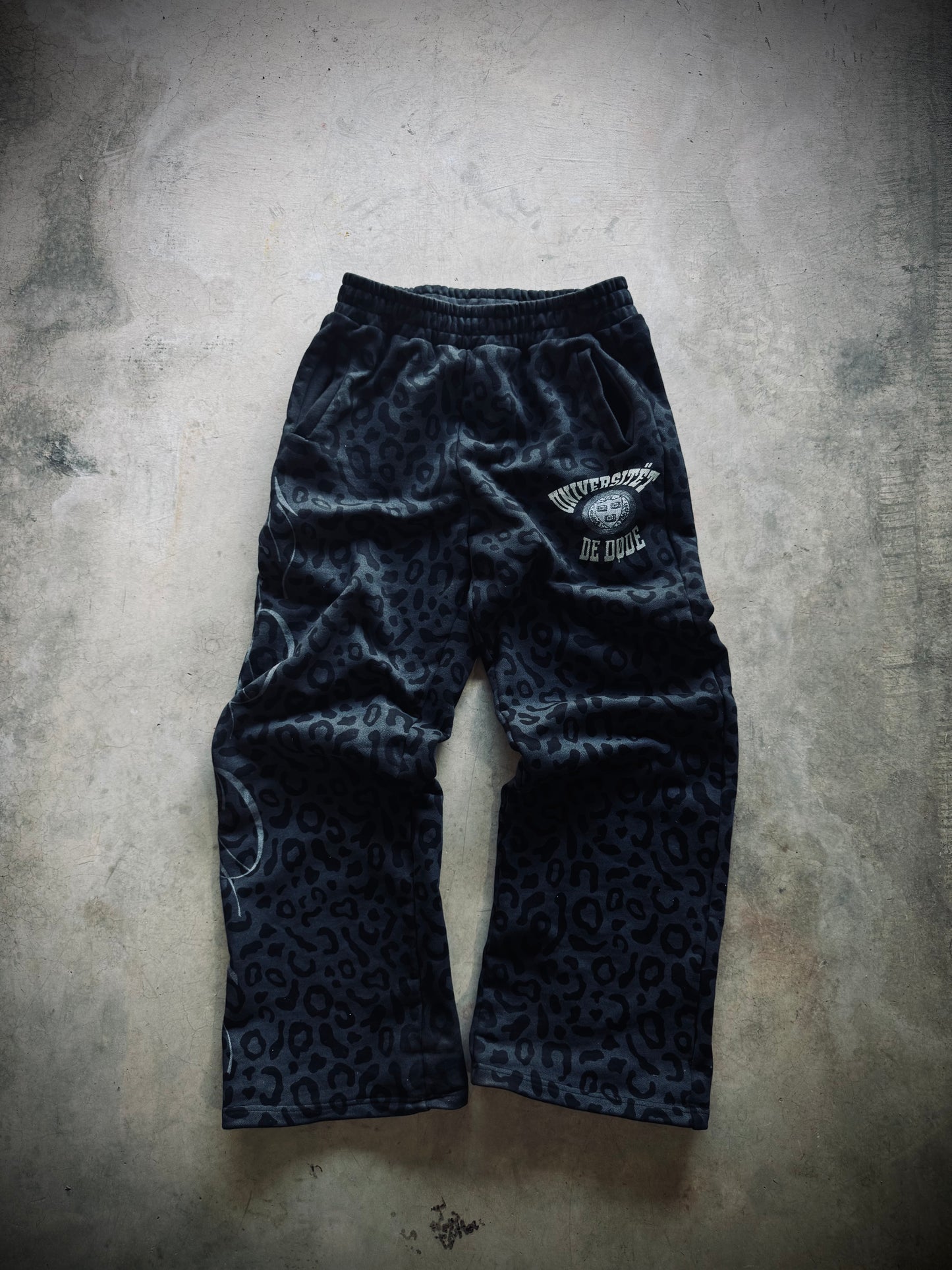 University Leopard Sweats