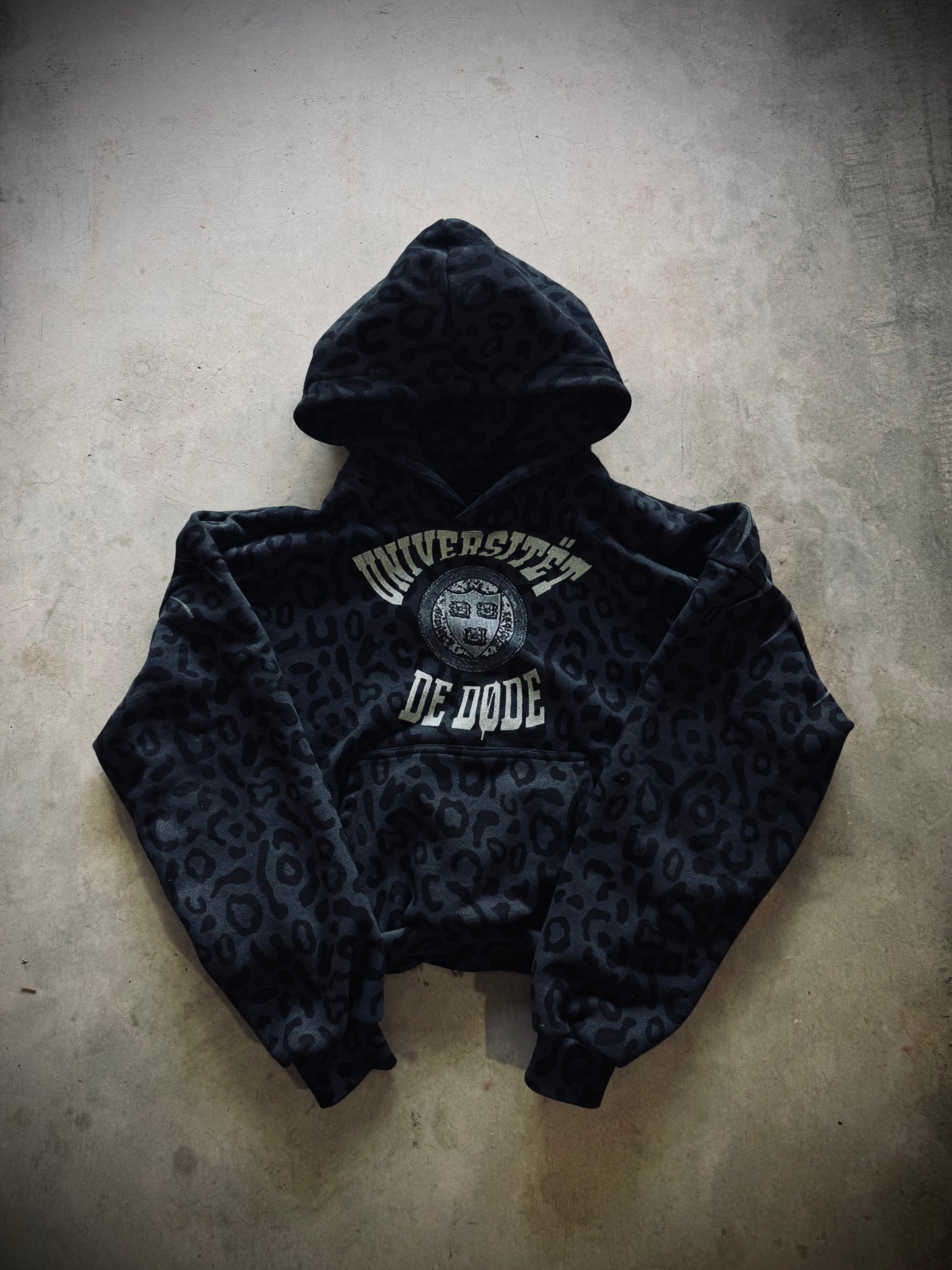 University Leopard Hoodie