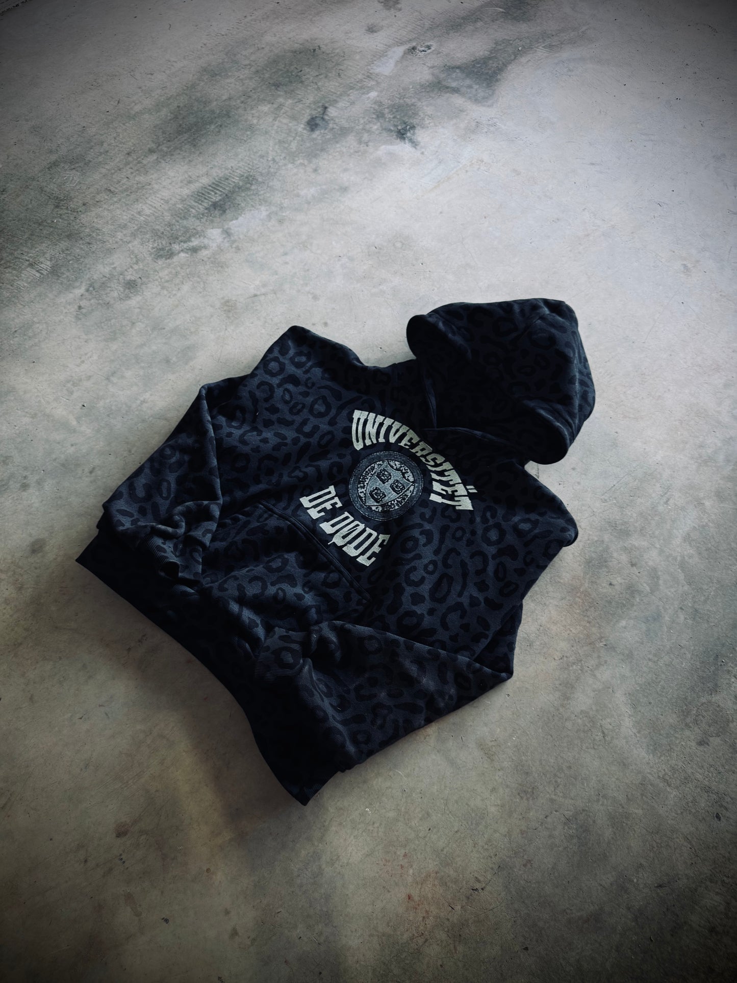 University Leopard Hoodie